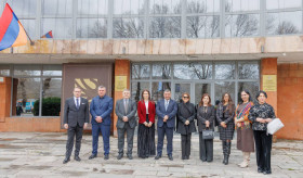 Աջարիայի մշակույթի նախարարության պատվիրակության՝ Վանաձորի կերպարվեստի թանգարան այցի վերաբերյալ