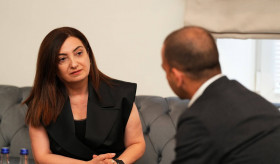 Բաթումում ՀՀ գլխավոր հյուպատոս Նարինե Մաթոսյանի հանդիպումը Բաթումի քաղաքապետ Գիորգի Ցինցաձեի հետ