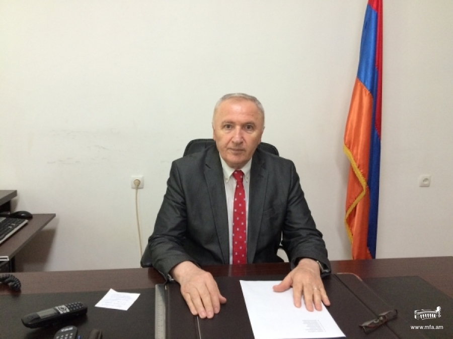 Интервью с Генеральным Консулом Армении в Батуми господином Егише Саргсяном