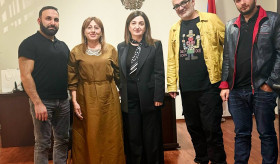 Բաթումում ՀՀ Գլխավոր հյուպատոս Նարինե Մաթոսյանի հանդիպումը հայ մշակույթի գործիչների հետ