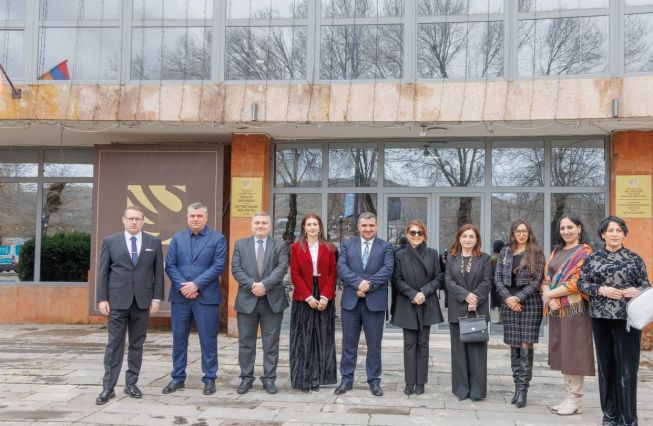 Աջարիայի մշակույթի նախարարության պատվիրակության՝ Վանաձորի կերպարվեստի թանգարան այցի վերաբերյալ