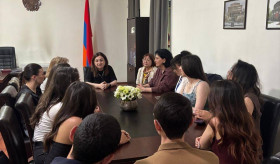 Բաթումում Հայաստանի Հանրապետության գլխավոր հյուպատոսությունում՝ Վանաձորի Հովհաննես Թումանյանի անվան պետական համալսարանի դասախոսների ու ուսանողների հյուրընկալվեզու վերաբերյալ