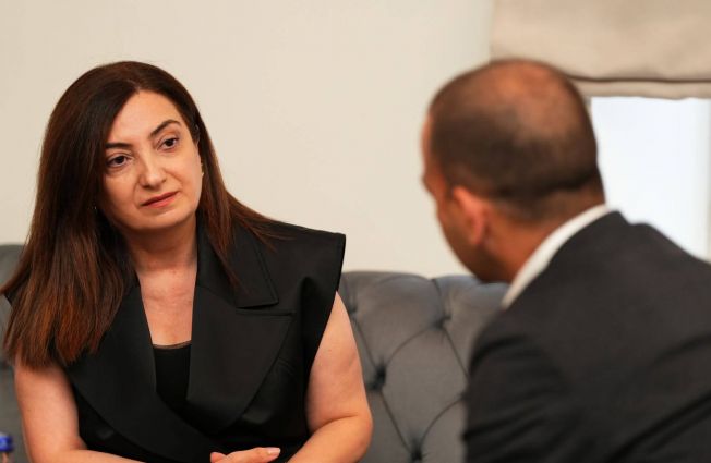 Բաթումում ՀՀ գլխավոր հյուպատոս Նարինե Մաթոսյանի հանդիպումը Բաթումի քաղաքապետ Գիորգի Ցինցաձեի հետ